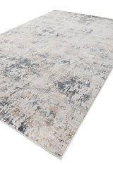 Asterlane Abstract Frost Gray & Honey Yellow Rug