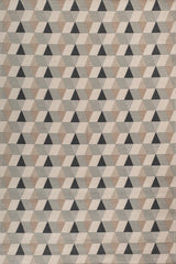 Prism Beige Grey Cotton Rug
