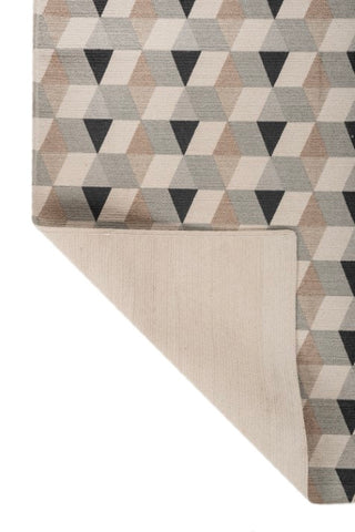 Prism Beige Grey Cotton Rug
