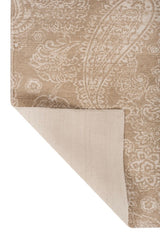 Sienna Beige Cotton Rug