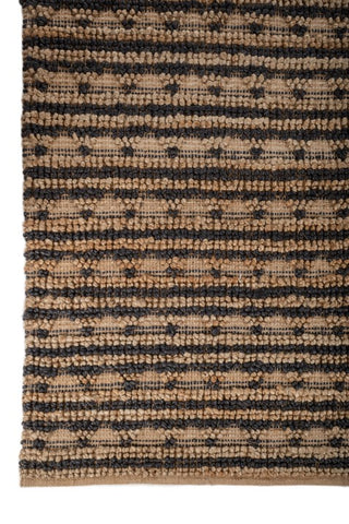 Calder Tan & Ebony Jute Rug
