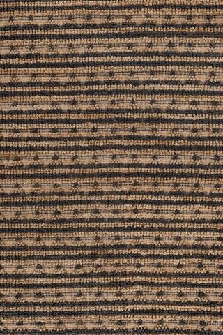 Calder Tan & Ebony Jute Rug