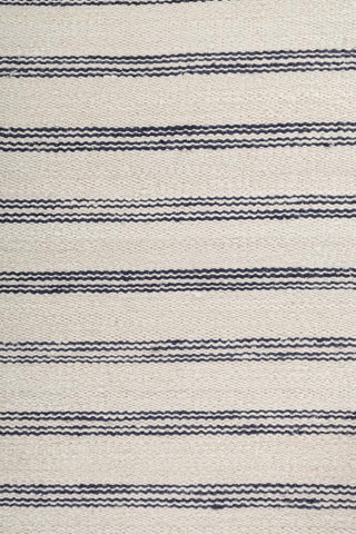 Silo Ivory & Navy Blue Jute Rug