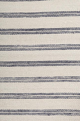 Silo Ivory & Navy Blue Jute Rug