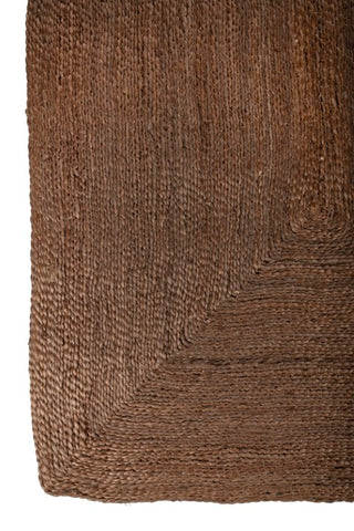 Terra Brown Jute Rug