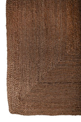 Terra Brown Jute Rug