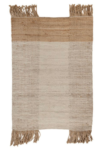 Tavi Tan & Ivory Jute Rug
