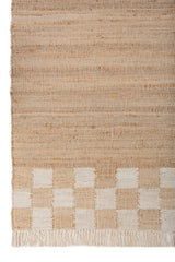 Nilo Warm Beige Jute Rug