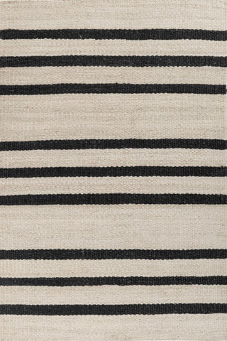 Noirel Ivory & Ebony Jute Rug