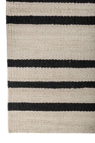 Noirel Ivory & Ebony Jute Rug