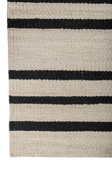 Noirel Ivory & Ebony Jute Rug