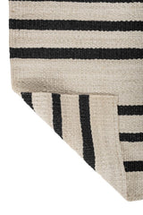 Noirel Ivory & Ebony Jute Rug