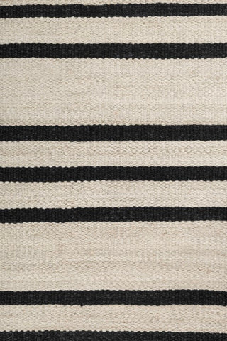 Noirel Ivory & Ebony Jute Rug