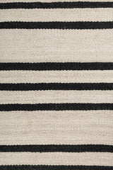Noirel Ivory & Ebony Jute Rug