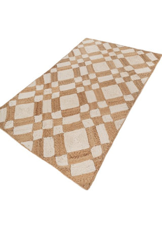 Arvella Tan & Ivory Jute Rug