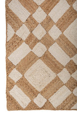 Arvella Tan & Ivory Jute Rug