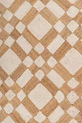 Arvella Tan & Ivory Jute Rug