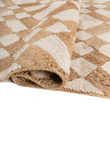 Arvella Tan & Ivory Jute Rug