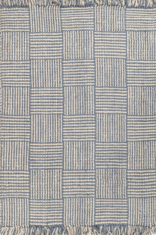 Arlo Blue & White Jute Rug
