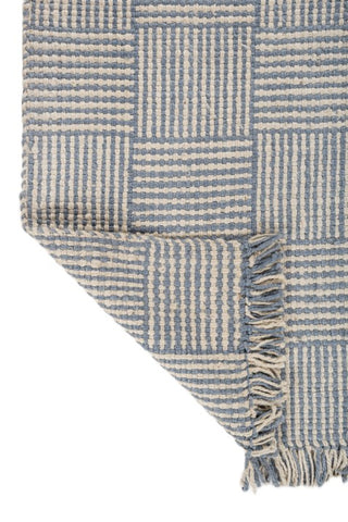 Arlo Blue & White Jute Rug