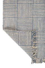 Arlo Blue & White Jute Rug