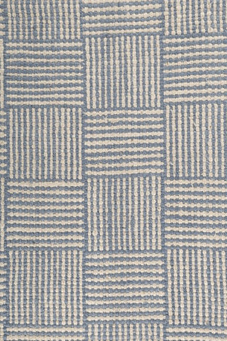 Arlo Blue & White Jute Rug