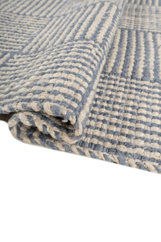 Arlo Blue & White Jute Rug