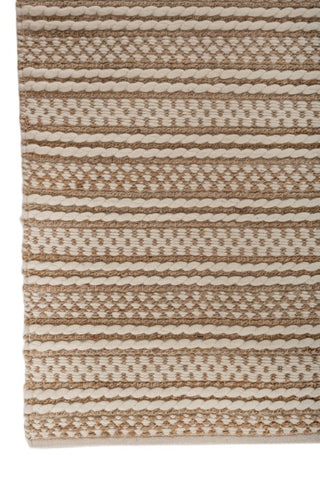 Loomir Beige Jute & Wool Rug