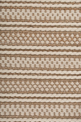 Loomir Beige Jute & Wool Rug