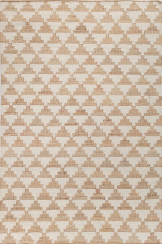 Symara Beige & Ivory Jute and Wool Rug