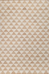 Symara Beige & Ivory Jute and Wool Rug