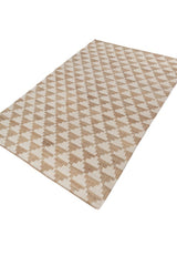 Symara Beige & Ivory Jute and Wool Rug