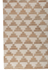 Symara Beige & Ivory Jute and Wool Rug