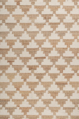 Symara Beige & Ivory Jute and Wool Rug
