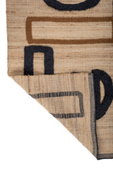 Dhalis Tan Jute Rug