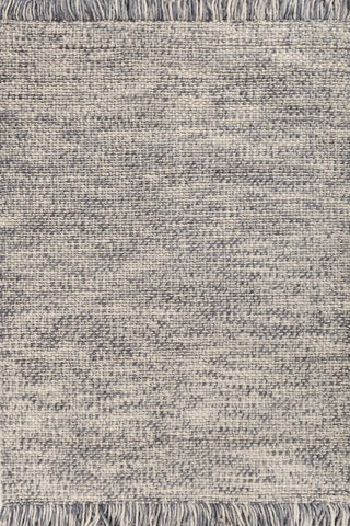 Moraine Gray Jute & Wool Dhurrie