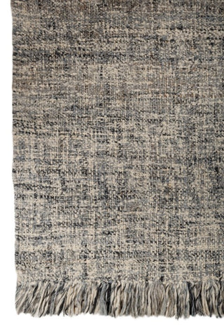 Stratum Gray Jute & Wool Dhurrie