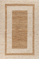 Tovan Beige Wool & Jute Rug