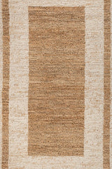 Tovan Beige Wool & Jute Rug