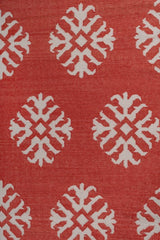 Raktis Red Polyester Rug