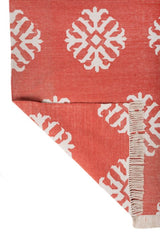 Raktara Red Polyester Rug
