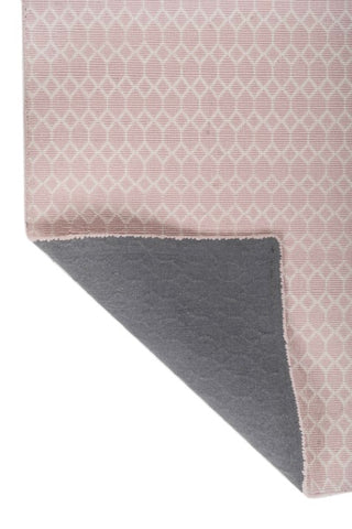 Roseth Pink Polyester Rug