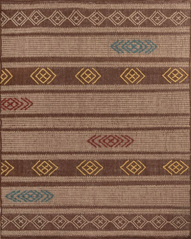 Solano Brown Polyester Rug