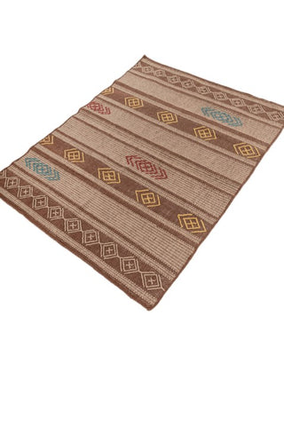Solano Brown Polyester Rug