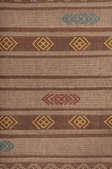 Solano Brown Polyester Rug