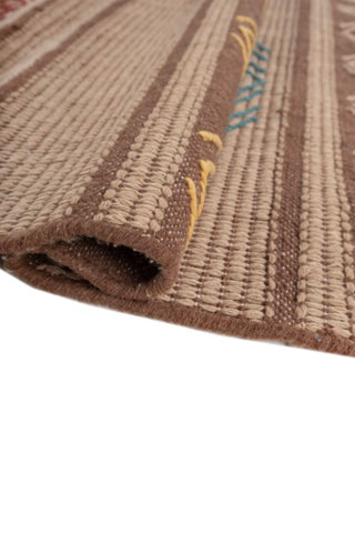 Solano Brown Polyester Rug