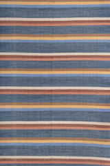 Sonora Blue Polyester Dhurrie