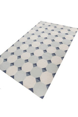 Cirrus Blue Wool Dhurrie