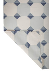 Cirrus Blue Wool Dhurrie