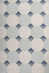 Cirrus Blue Wool Dhurrie